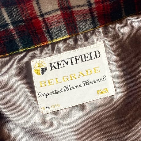 1960's KENTFIELD Flannel L/S Shirt Deadstock