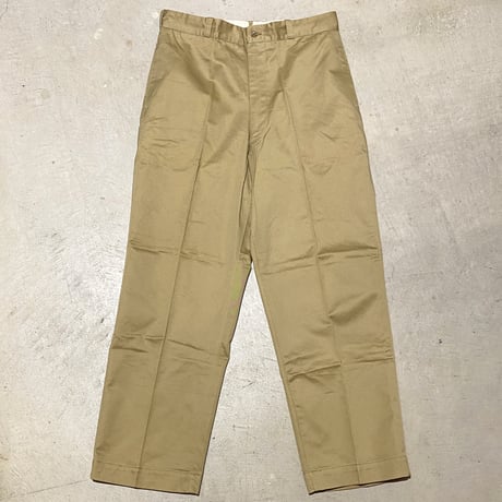 1960's US.ARMY Chino Trousers Deadstock