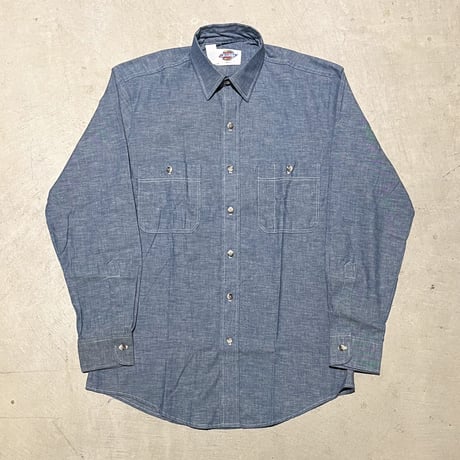 1990's Dickies Chambray L/S Shirt Deadstock