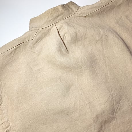 1930's French Unknown Linen Smock
