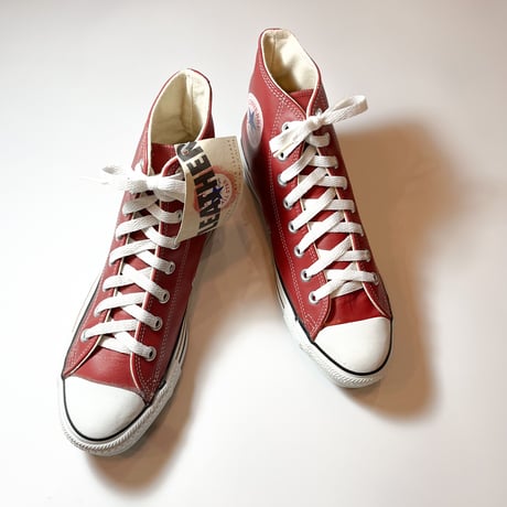 1990's CONVERSE ALL STAR Leather Hi Deadstock
