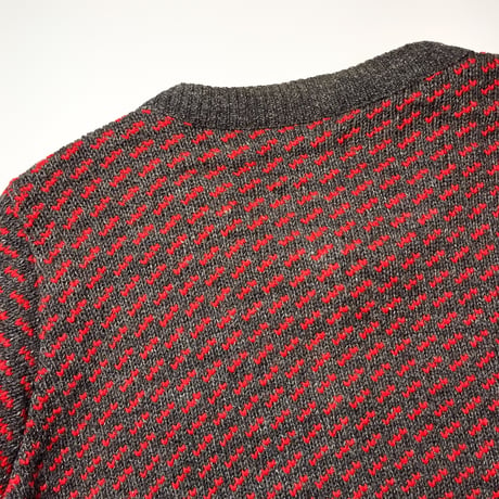 1980's L.L.Bean Bird's-eye Cardigan