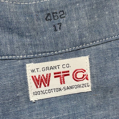 1960's WTG Chambray L/S Shirt Deadstock