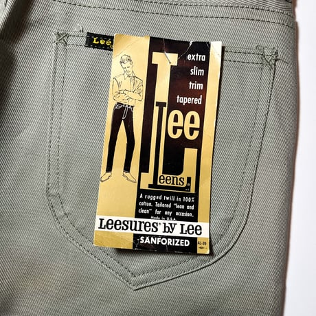 1960〜70's Lee Leens Tapered Pants Deadstock