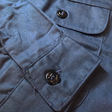 1970's US.NAVY Utility Pullover L/S Shirt Deadstock