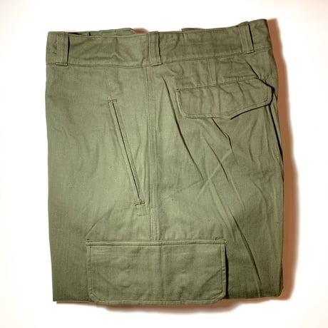1950〜60's French Army M-47 Herringbone Trousers Deadstock