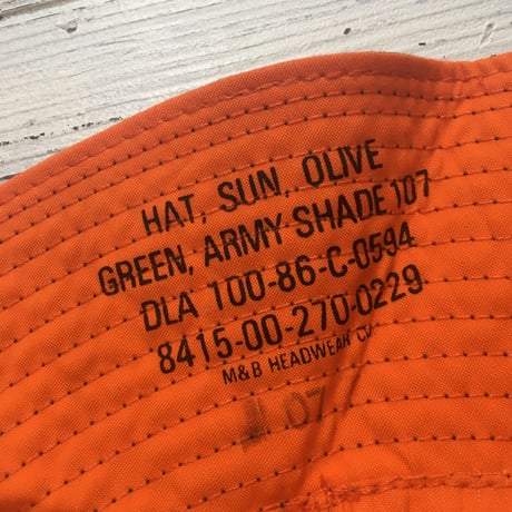1980's US.ARMY Reversible Sun Hat Deadstock