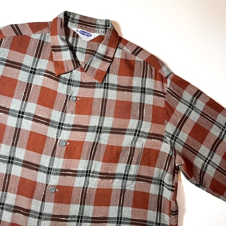 1950's PILGRIM Rayon L/S Shirt