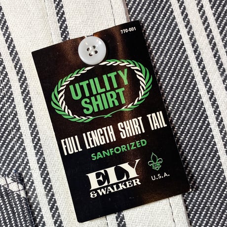 1960's〜 ELY&WALKER Heavy Flannel L/S Shirt Deadstock