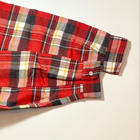 1950's BRENT Heavy Flannel L/S Shirt Deadstock