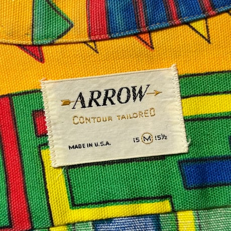 1960's ARROW Skipper Pullover S/S Shirt
