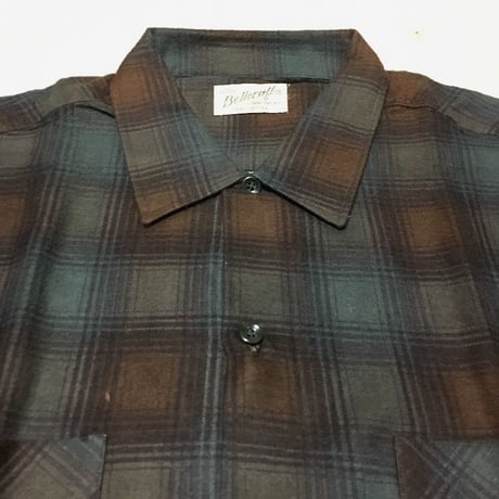 1960's Belleralt Flannel L/S Shirt Deadstock