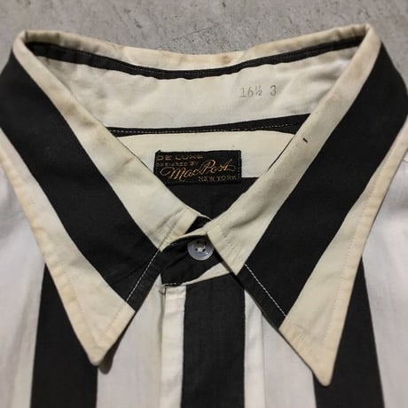 1940〜50's Mac Posa Refree L/S Shirt
