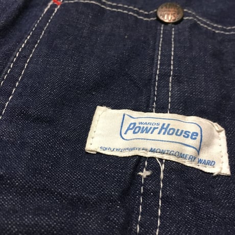 1960's Powr House Denim Coverall