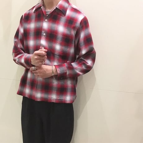 1960's ROYAL DOMAIN Rayon L/S Shirt