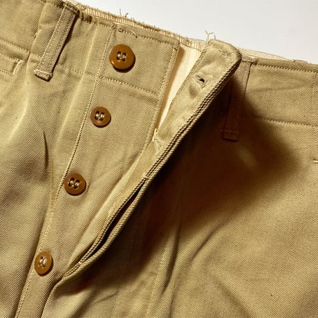1940's US.ARMY M-43 Chino Trousers Deadstock