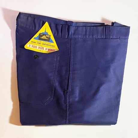 1950's LE MONT ST MICHEL Moleskin Trousers Deadstock
