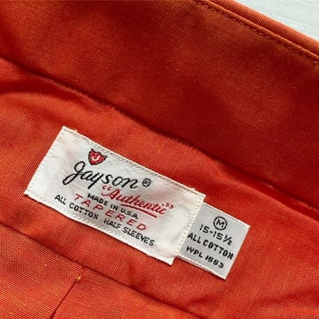1960's Jayson Pullover S/S Shirt Deadstock