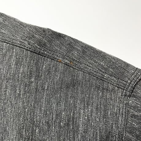 1940〜50's BARTEL PERFECTION Black Chambray L/S Shirt Deadstock