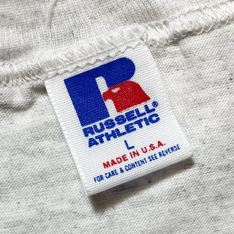 1990's RUSSELL ATHLETIC Printed Tee Deadstock
