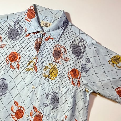 1960's ARROW Rayon S/S Shirt