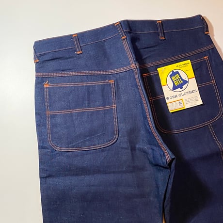 1960's BLUE BELL Denim Painter Pants Deadstock