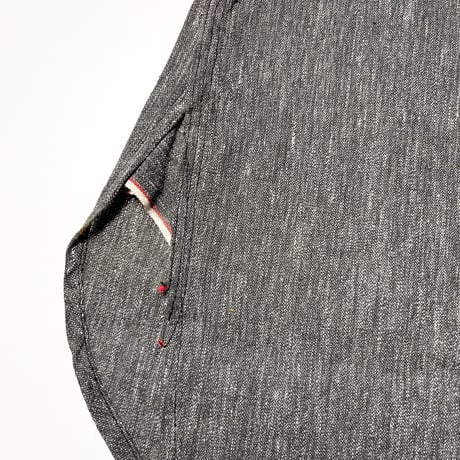 1940〜50's BARTEL PERFECTION Black Chambray L/S Shirt Deadstock