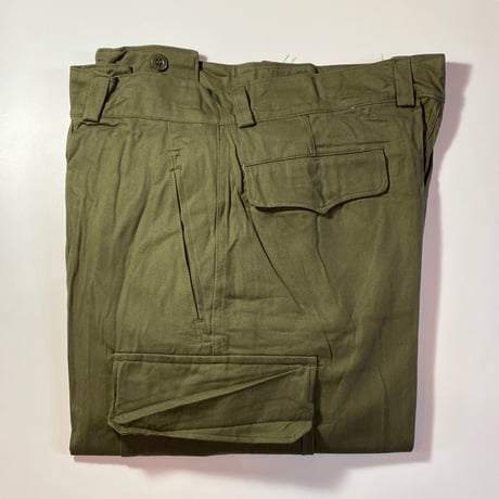 1950〜60's French Army M-47 Herringbone Trousers Deadstock