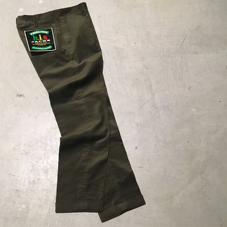 1960's h.i.s Corduroy Tapered Pants Deadstock