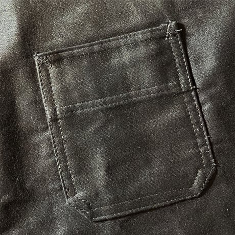 1950's Mont Kemmel Black Moleskin Jacket
