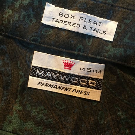 1960's MAYWOOD L/S Shirt Deadstock
