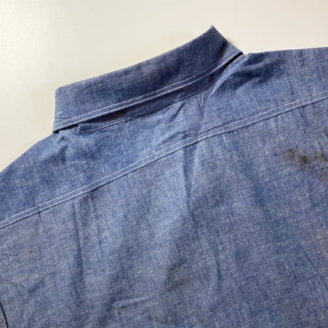 1940's US.NAVY Chambray L/S Shirt Deadstock