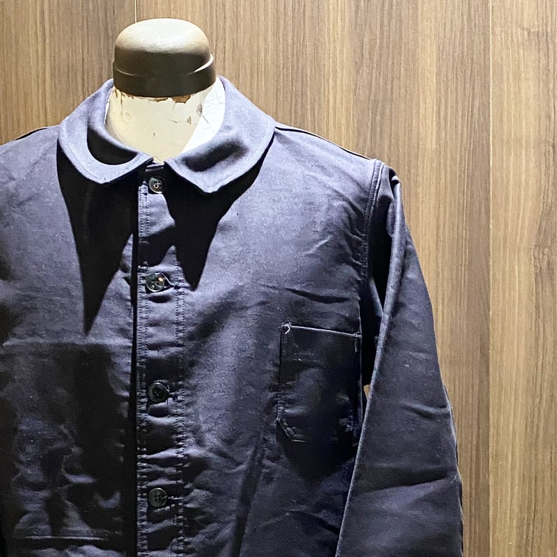 1960's LIVRADOR Black Moleskin Jacket Deadstock 1960's LIVRADOR Black Moleskin Jacket Deadstock