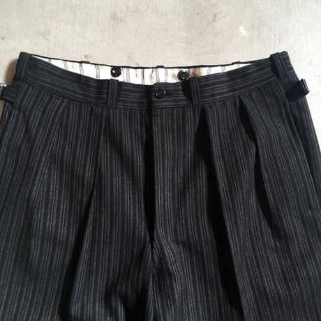 1940's French Unknown Wool Trousers
