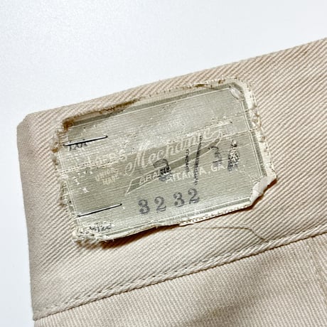 1930〜40's LOEB'S Cotton Trousers Deadstock