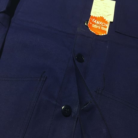 1960's〜 French Unknown Work Jacket Deadstock