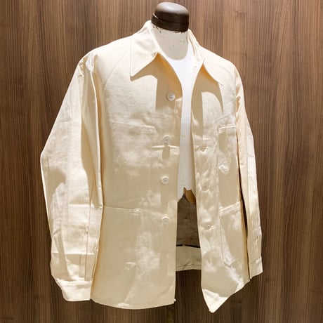 1940's〜 Frnench Military Hospital Jacket Deadstock