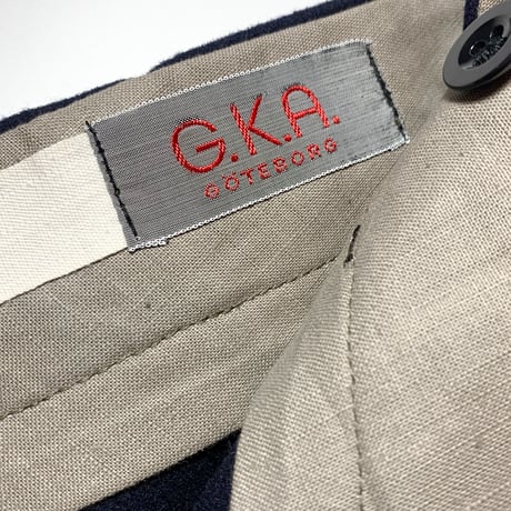 1950's Swedish Military Wool Trousers Deadstock