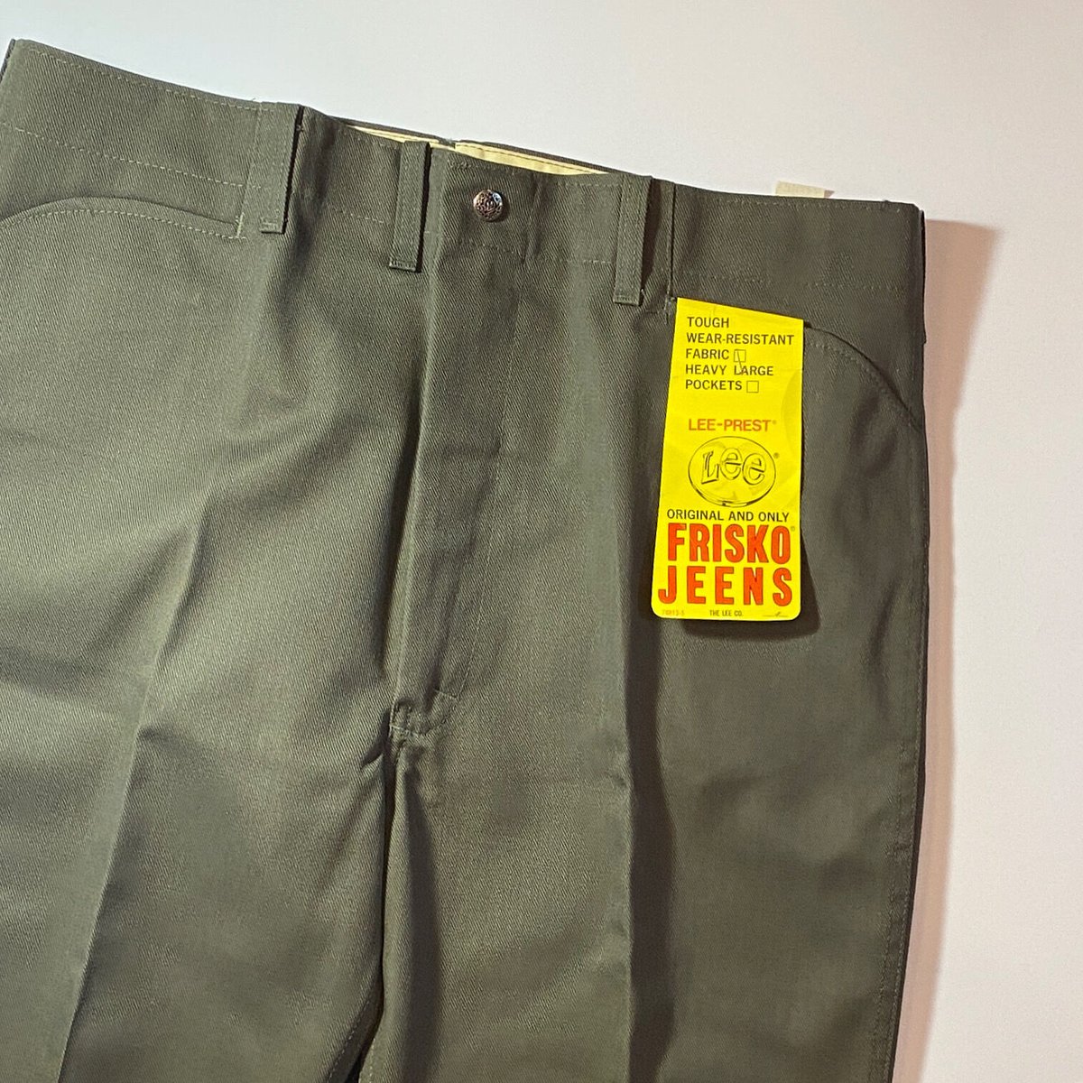 60~70s LEE FRISKO JEENS ダークオリーブ W36 60~70s LEE FRISKO JEENS ダークオリーブ W36 1960's Lee FRISKO
