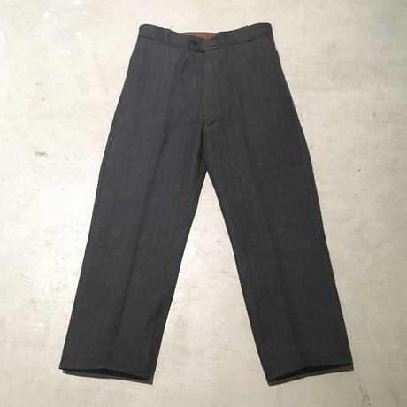 1940's〜 LE MONT ST MICHEL Stipe Trousers Deadstock