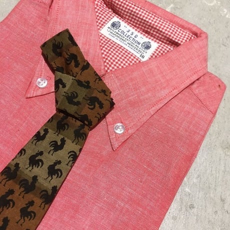 1960's Rooster Cotton Necktie