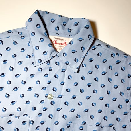 1960's Chandler Rayon L/S Shirt Deadstock
