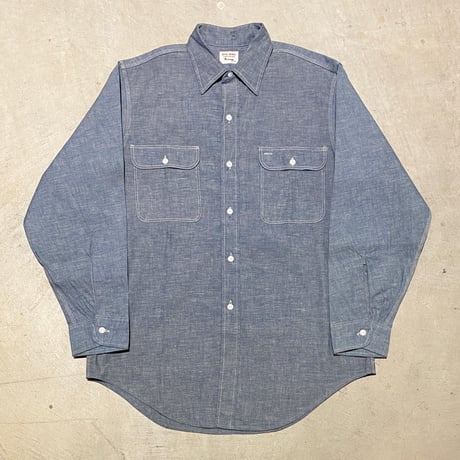 1960's BIG MAC Chambray L/S Shirt Deadstock