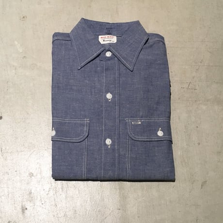 1960's BIG MAC Chambray L/S Shirt Deadstock