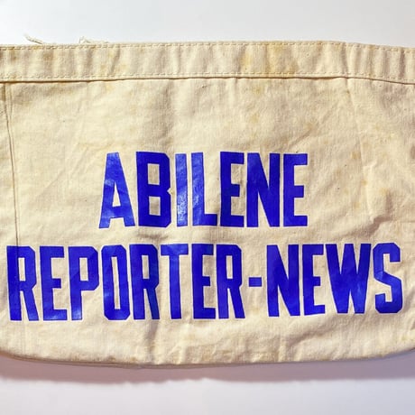 1960's Unknown Newspaper Bag