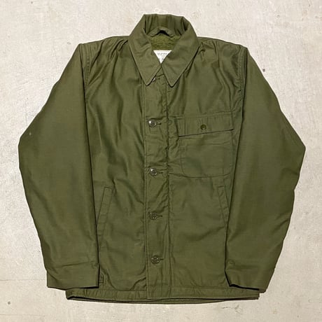 1980's US.NAVY A-2 Deck Jacket Deadstock