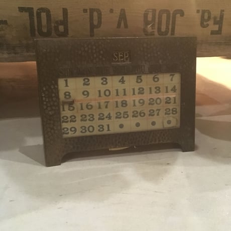 1920's〜 Unknown Desk Calender