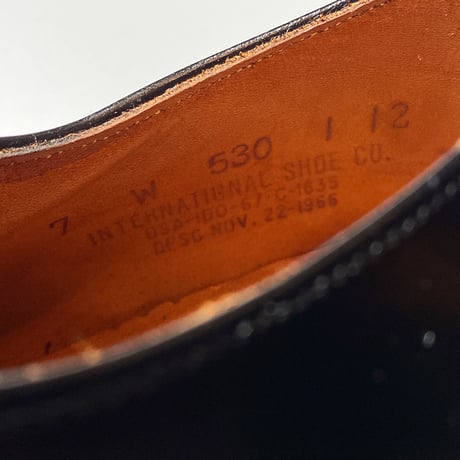 1960's US.NAVY Service Shoes Deadstock