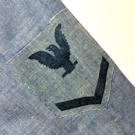 1960's US.NAVY Chambray L/S Shirt