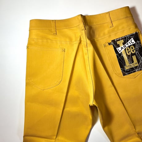 1960〜70's Lee Leens LASTIC Stretch Denim Tapered Pants Deadstock